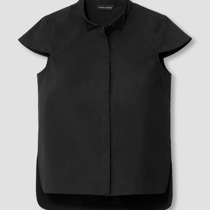 Universal Standard Aster Tuxedo Collar Top NWT